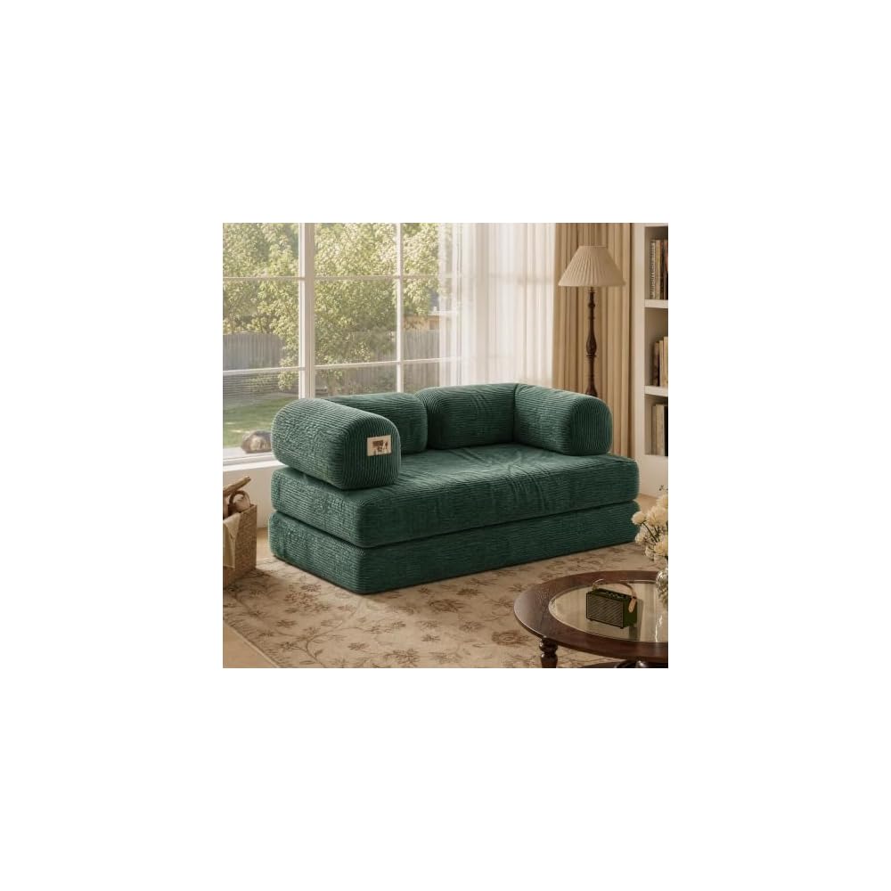 Garvee 4-in-1 Folding Convertible Sofa Bed for Living Room Bedroom