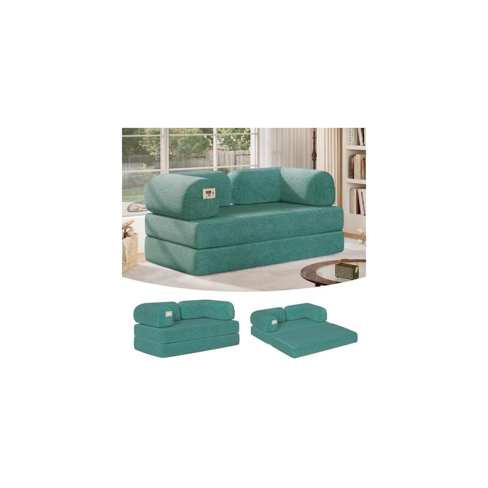 Garvee 4-in-1 Folding Convertible Sofa Bed for Living Room Bedroom